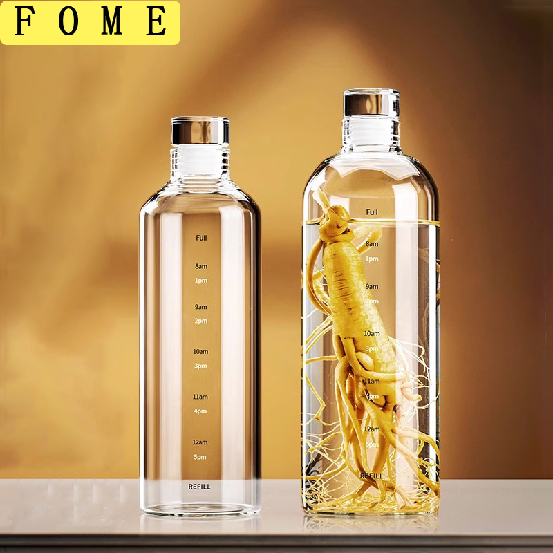 Outdoor Sport Glass Water Bottle - Butelka sportowa na wodę ze szkła