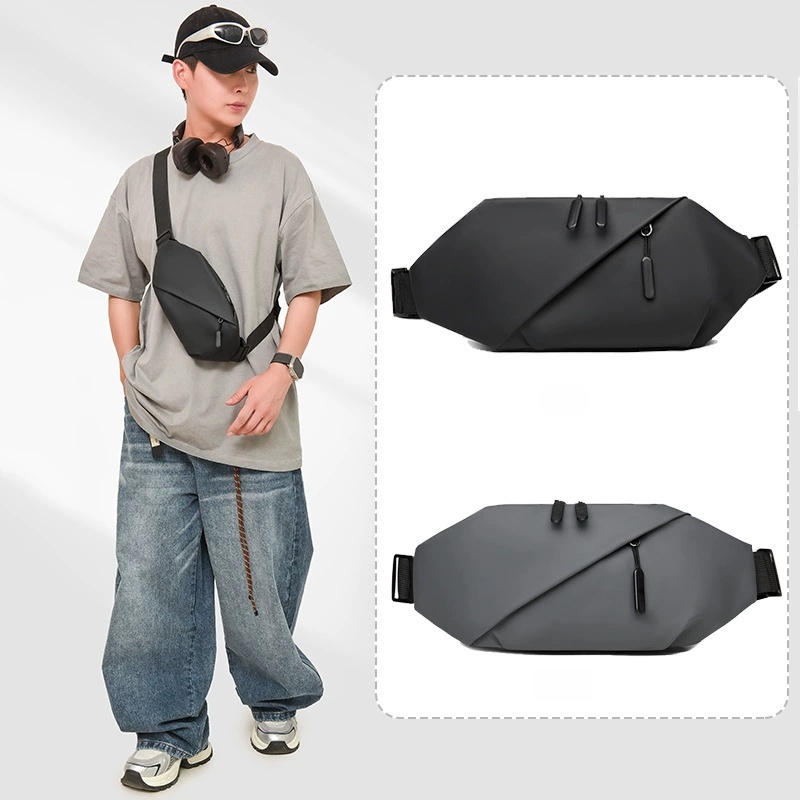 Outdoor Sport Bag - Męska minimalistyczna saszetka biodrowa do biegania