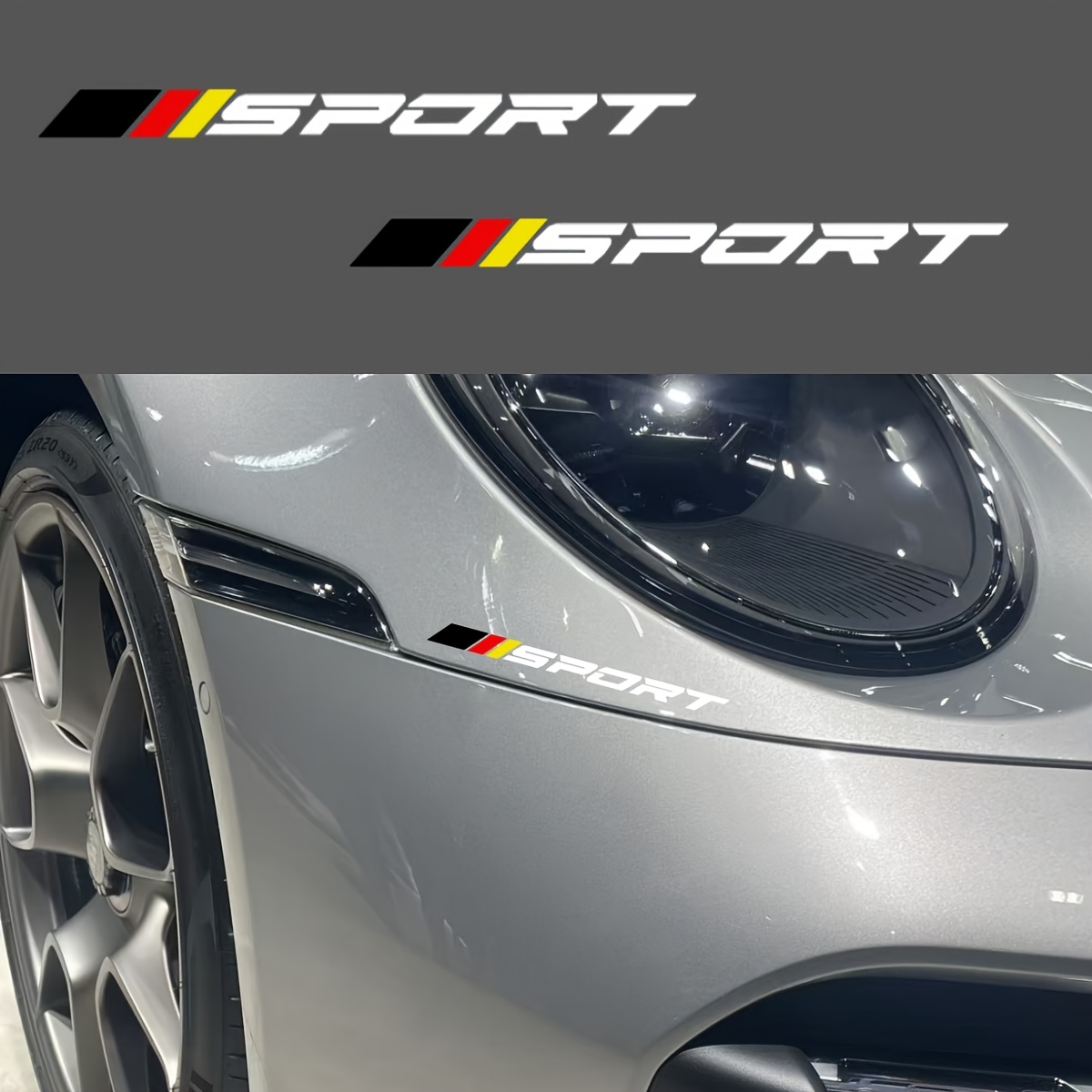 Outdoor Sport Logo - 2 SZT. Naklejki 2D z Logo