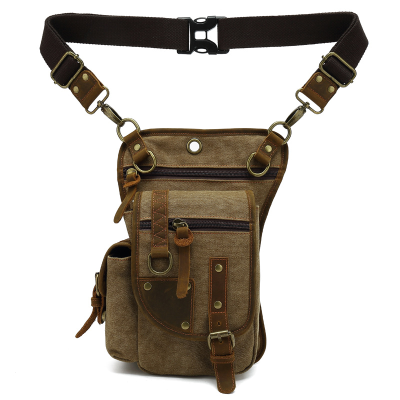 Outdoor Sport Bag - Torba opadająca na nogę na płótnie
