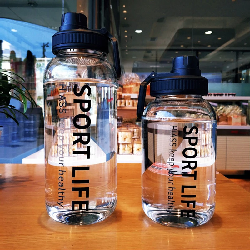 700ml/1000ml dużej pojemności  – Outdoor Sport Glass Water Bottle recenzja i cena