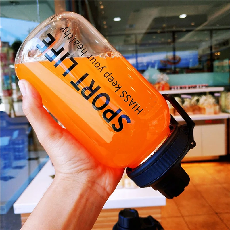 700ml/1000ml dużej pojemności  – Outdoor Sport Glass Water Bottle recenzja i cena