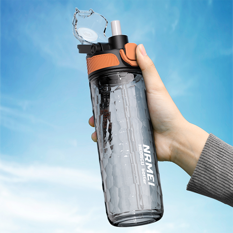 Letnie bidony sportowe ze słom – Outdoor Sport Glass Water Bottle recenzja i cena