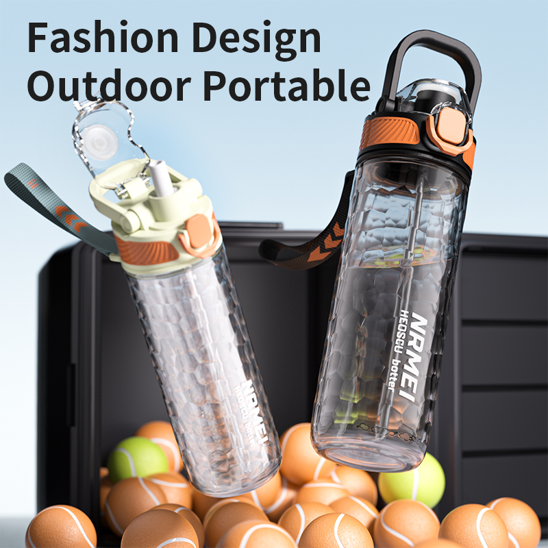 Letnie bidony sportowe ze słom – Outdoor Sport Glass Water Bottle recenzja i cena