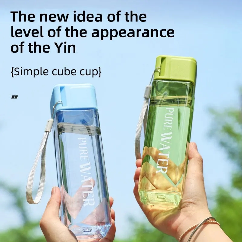 450ml, 1 szt. Przezroczysty kw – Outdoor Sport Glass Water Bottle recenzja i cena