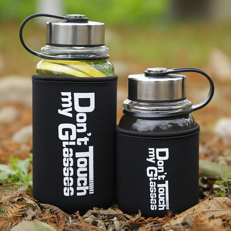 Przenośna szklana butelka na w – Outdoor Sport Glass Water Bottle recenzja i cena