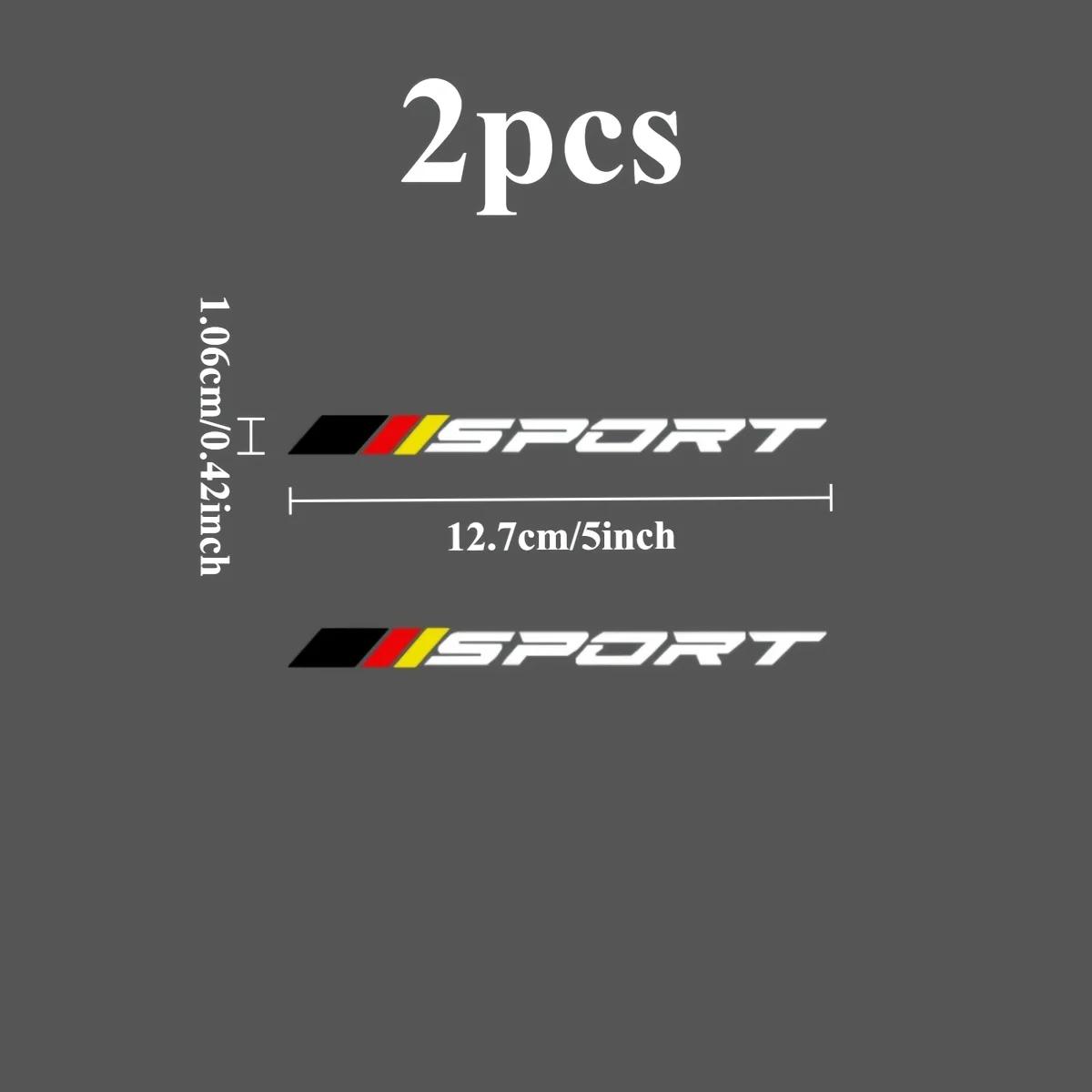 2 SZT. Naklejki 2D z Logo SPOR – Outdoor Sport Logo recenzja i cena