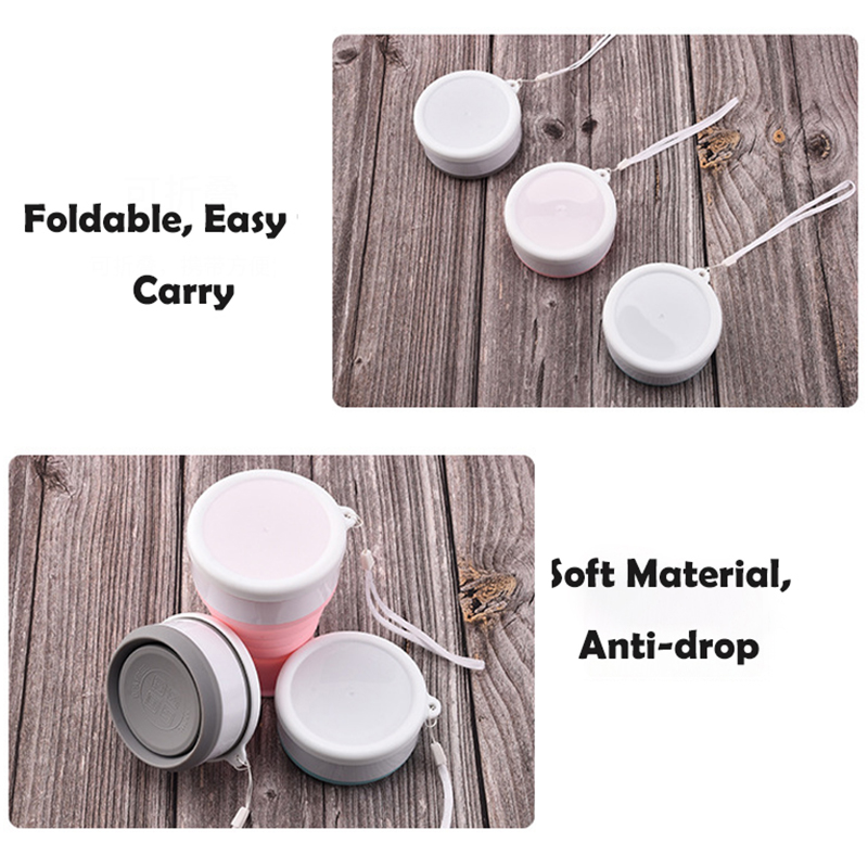 200Ml silikonowy składany szkl – Outdoor Sport Glass Water Bottle recenzja i cena