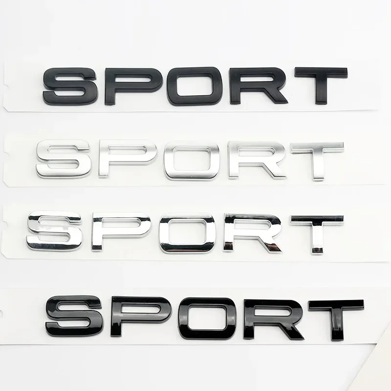 3D ABS SPORT Letters Emblem Re – Outdoor Sport Logo recenzja i cena