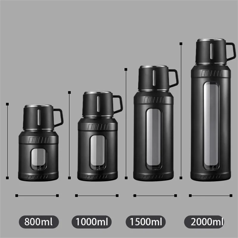 Butelka na wodę ze szkła o duż – Outdoor Sport Glass Water Bottle recenzja i cena